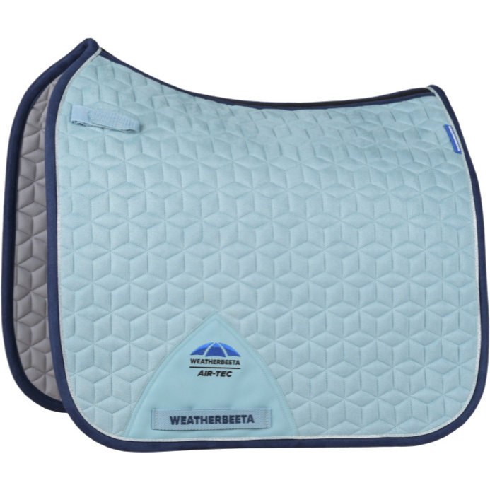 2026 WeatherBeeta Cuir Elite Air-Tec Dressage Tapis De Selle 1030346001 - Aqua